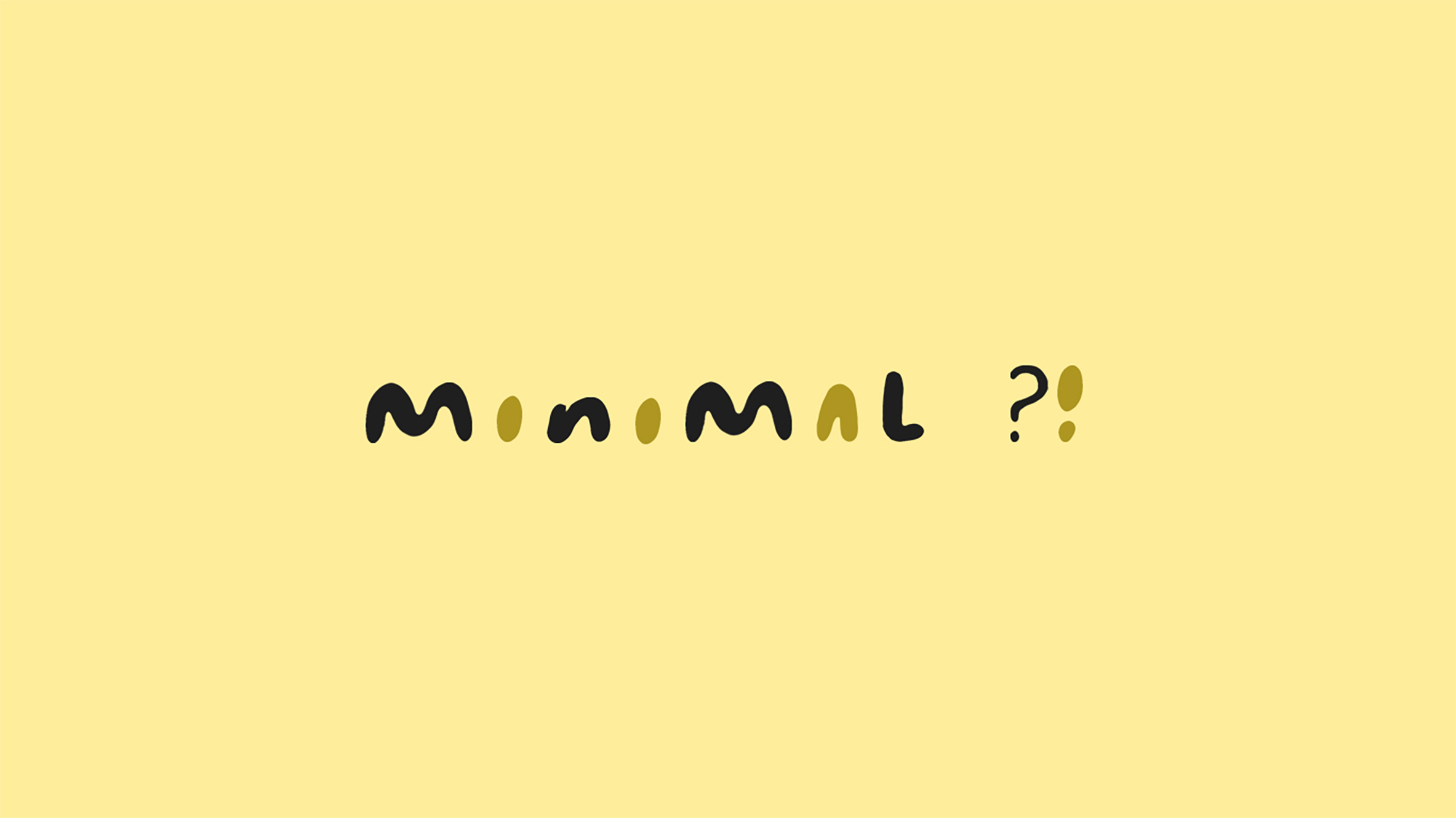 what minimal